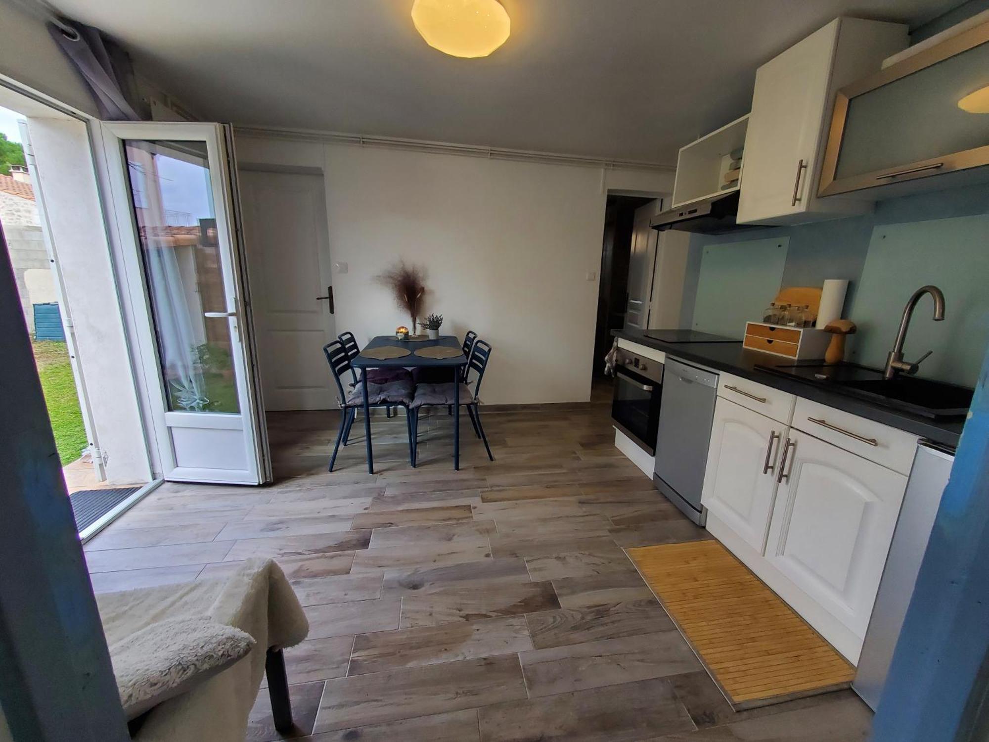 Appart 28M2 Avec Jardin Et Parking Prives, Chambre Separee Milhaud Luaran gambar
